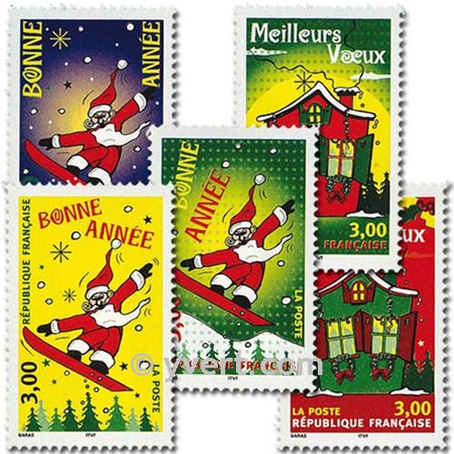 nr. 3200/3204 -  Stamp France Mail