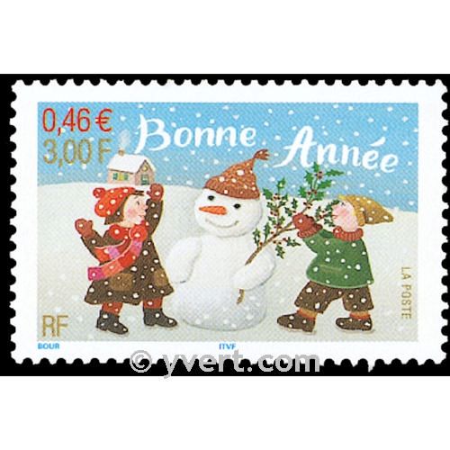 n° 3437 -  Timbre France Poste