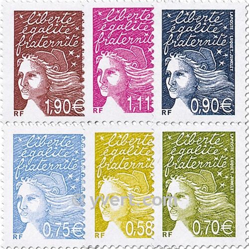 n° 3570/3575 -  Timbre France Poste