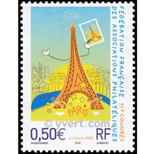 n.o 3685 -  Sello Francia Correos