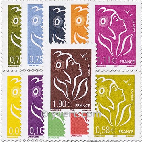 nr. 3731/3741 -  Stamp France Mail