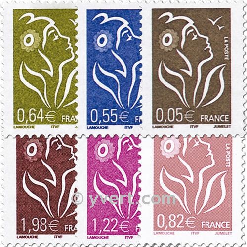 nr. 3754/3759 -  Stamp France Mail