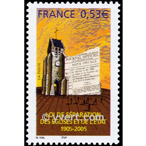 nr. 3860 -  Stamp France Mail