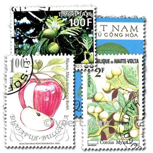 FRUITS: envelope of 200 stamps