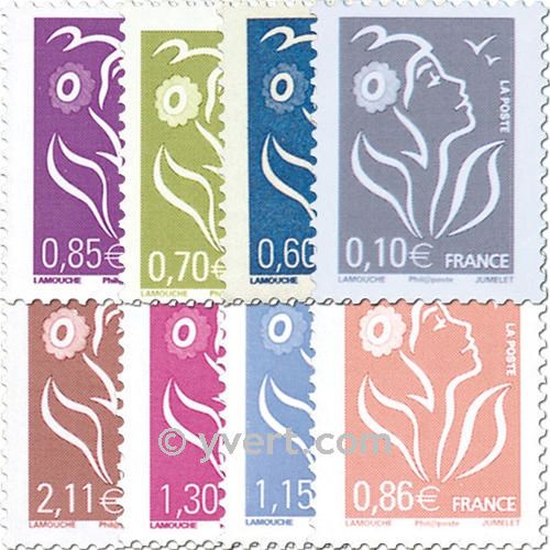 n° 3965/3972 -  Timbre France Poste