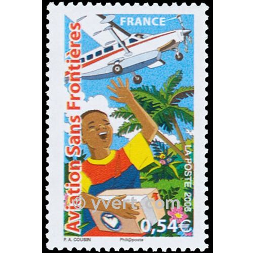 n.o 3974 -  Sello Francia Correos