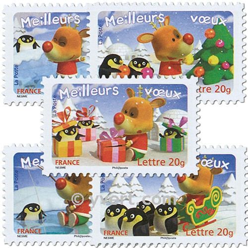 nr. 3986/3990 -  Stamp France Mail