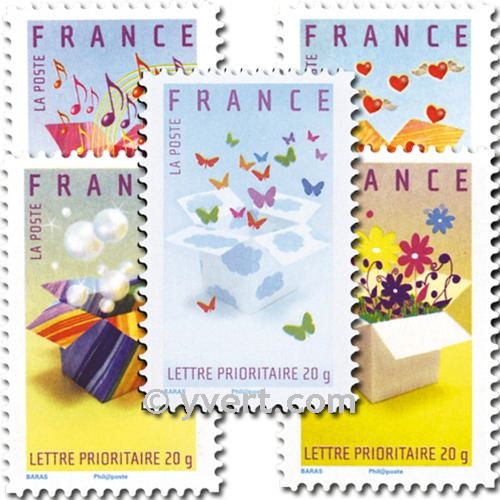n° 4082/4086 -  Timbre France Poste (BC4082)