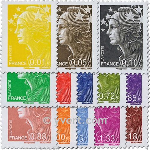 nr. 4226/4238 -  Stamp France Mail