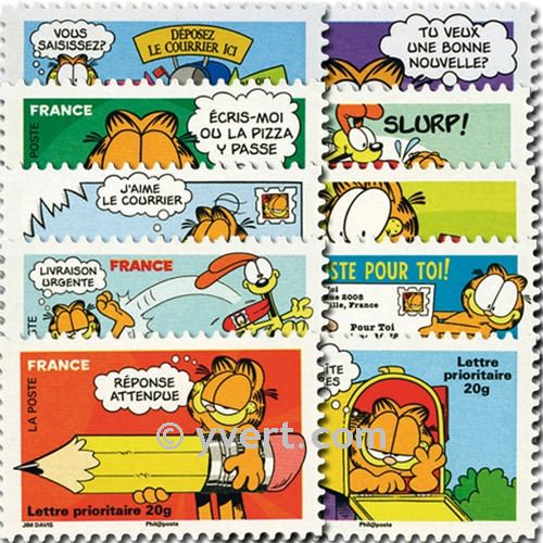 n° 4271/4280 -  Timbre France Poste (BC4271)