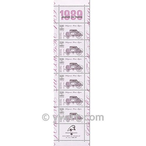 nr. BC2578A -  Stamp France Stamp Day Booklet Panes