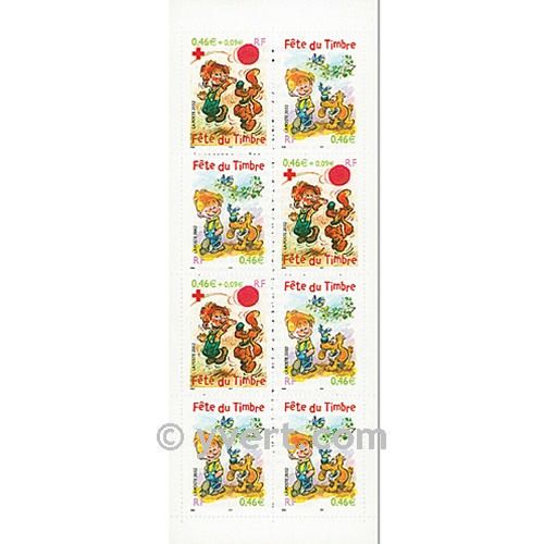 nr. BC3467a -  Stamp France Stamp Day Booklet Panes