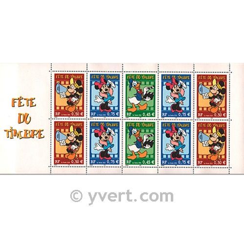 nr. BC3641a -  Stamp France Stamp Day Booklet Panes