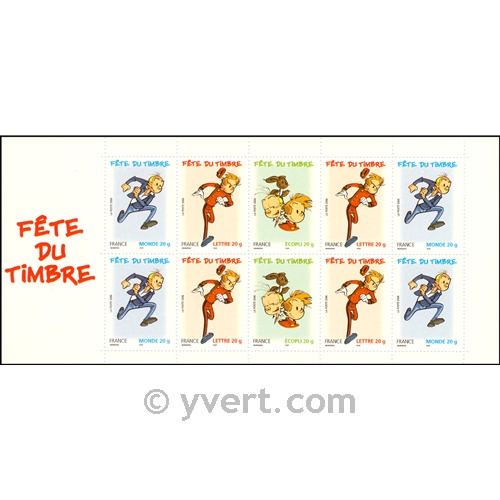 nr. BC3877a -  Stamp France Stamp Day Booklet Panes