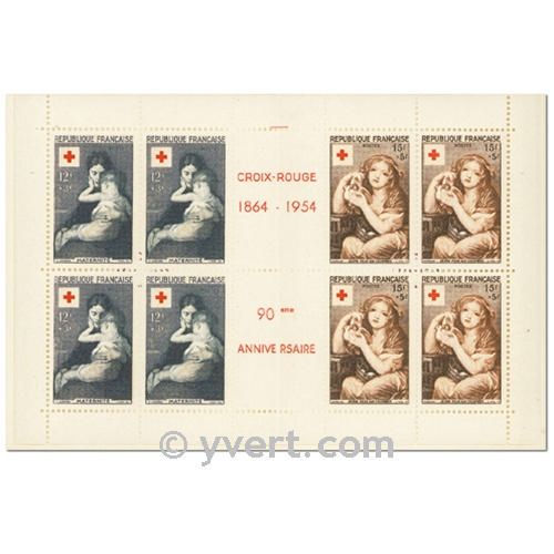 n° 2003 -  Timbre France Carnets Croix Rouge (1954)