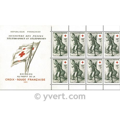 nr. 2004 -  Stamp France Red Cross Booklet Panes