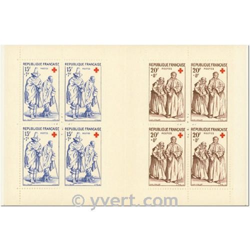 nr. 2006 -  Stamp France Red Cross Booklet Panes