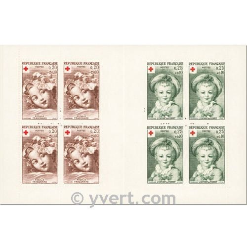 nr. 2011 -  Stamp France Red Cross Booklet Panes