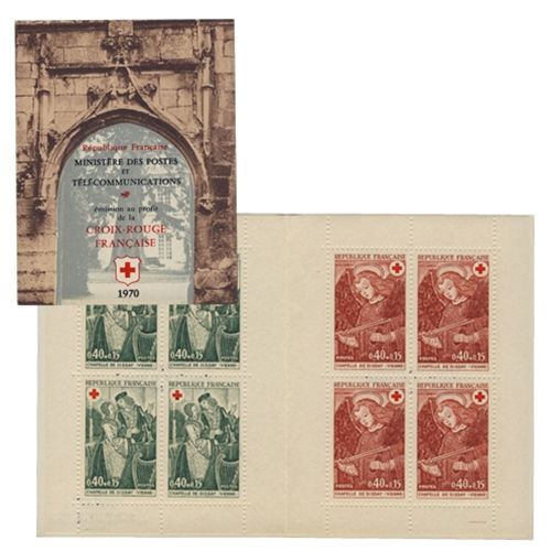 n° 2019A -  Timbre France Carnets Croix Rouge (1970)