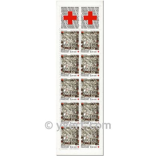 nr. 2035 -  Stamp France Red Cross Booklet Panes