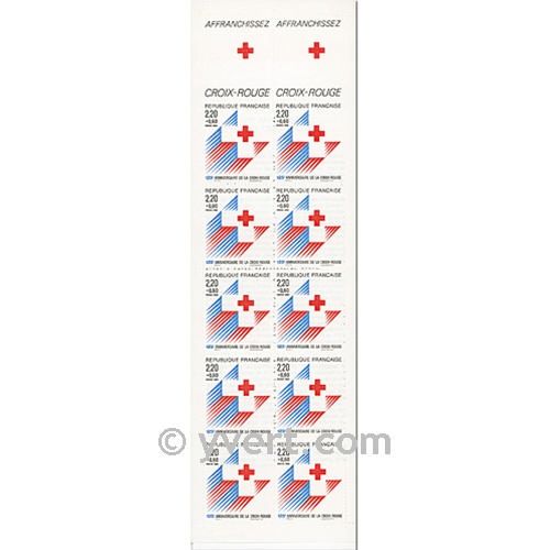 nr. 2037 -  Stamp France Red Cross Booklet Panes