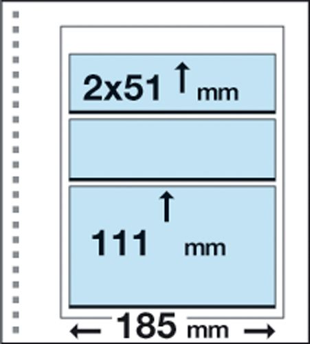 Recharges CK16 : 1 poche (111x185mm) et 2 bandes (51x185mm) - MARINI®