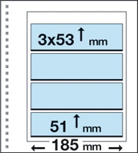 Recharges CK20 : 4 bandes (3x53x185mm et 51x185mm) - MARINI®