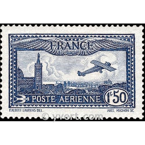 n.o 6 -  Sello Francia Correo aéreo