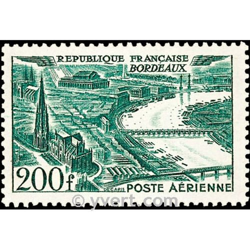 n° 25 -  Timbre France Poste aérienne