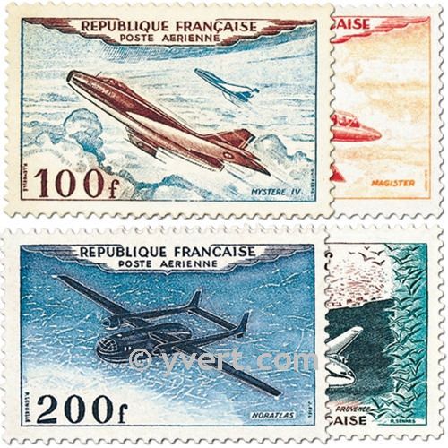 n.o 30 / 33 -  Sello Francia Correo aéreo