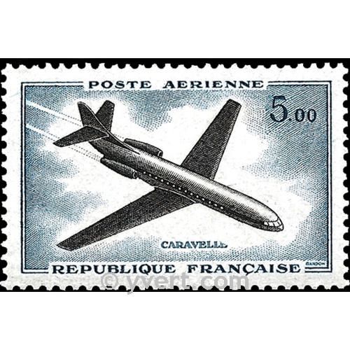 n° 40 -  Selo França Correio aéreo