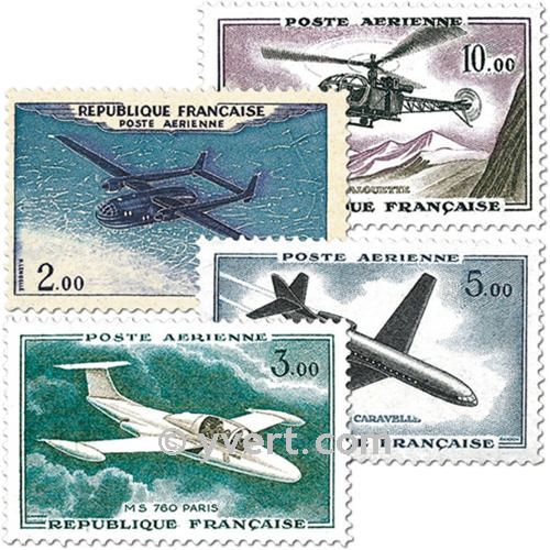 n.o 38 / 41 -  Sello Francia Correo aéreo