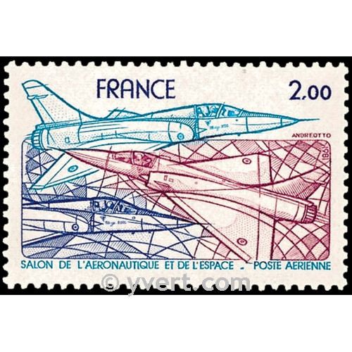 n° 54 -  Timbre France Poste aérienne