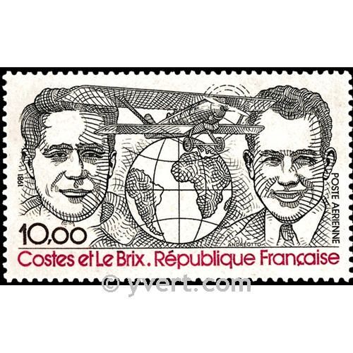 nr. 55 -  Stamp France Air Mail