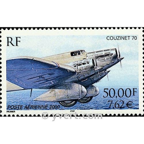 n.o 64 -  Sello Francia Correo aéreo