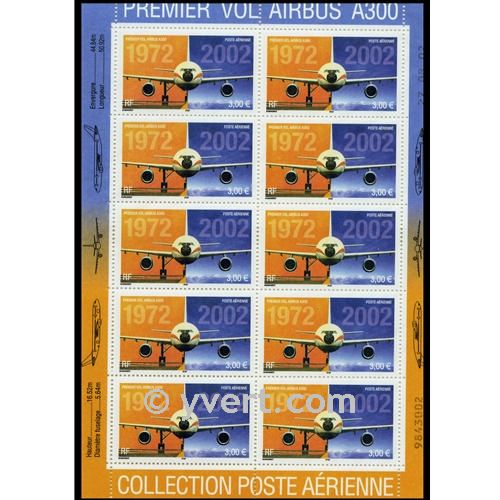 n° F65a -  Timbre France Poste aérienne