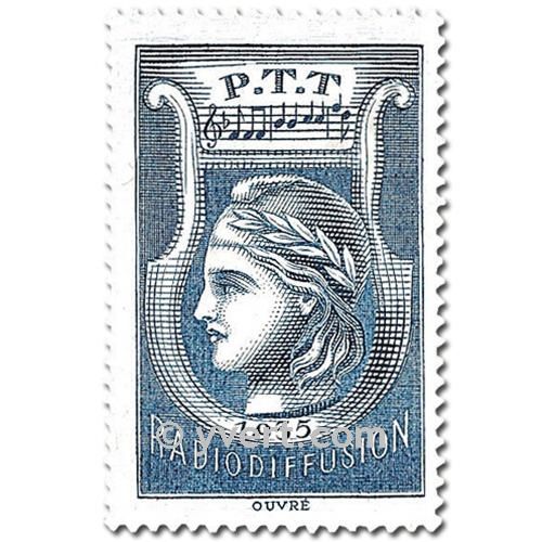 nr. 1 -  Stamp France Radio Revenue stamp