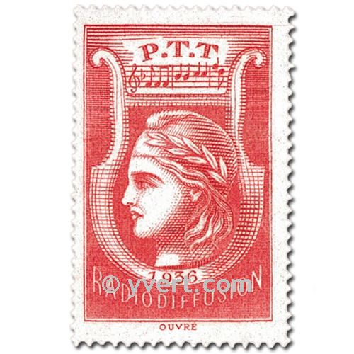 nr. 2 -  Stamp France Radio Revenue stamp