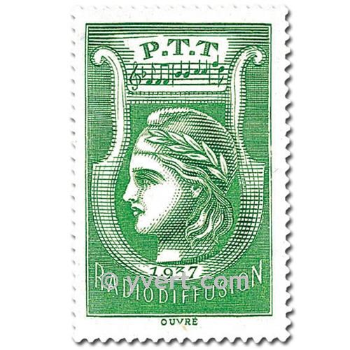 nr. 3 -  Stamp France Radio Revenue stamp