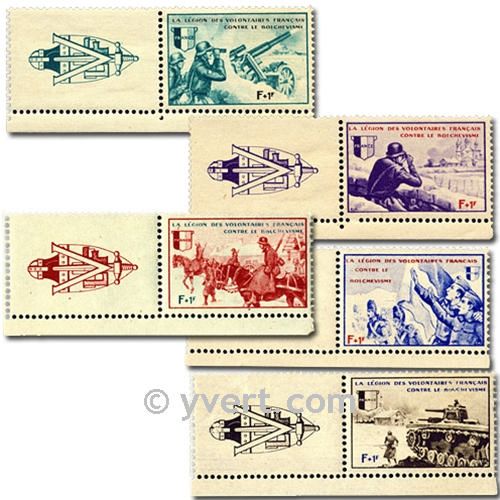 nr. 6a/10a -  Stamp France LVF