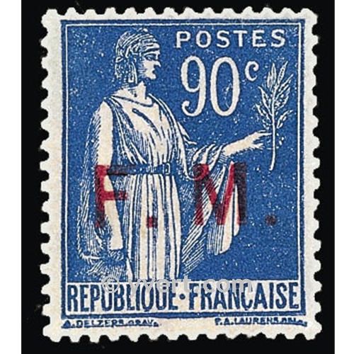 n° 9 -  Selo França Franquia postal