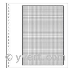 Pages vierges SUPRA : quadrillées (x50)