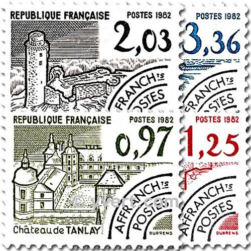 n° 174/177 - Timbre France Préoblitérés