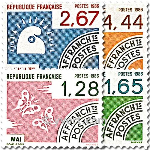 n° 190/193 - Timbre France Préoblitérés