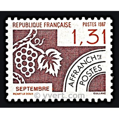 n° 194 -  Selo França Pré-obliterados