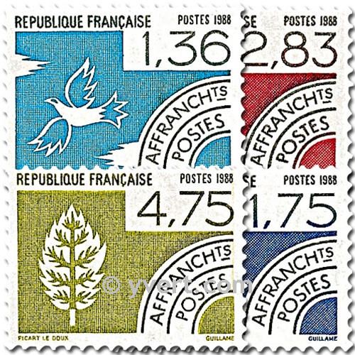 n° 198/201 - Timbre France Préoblitérés