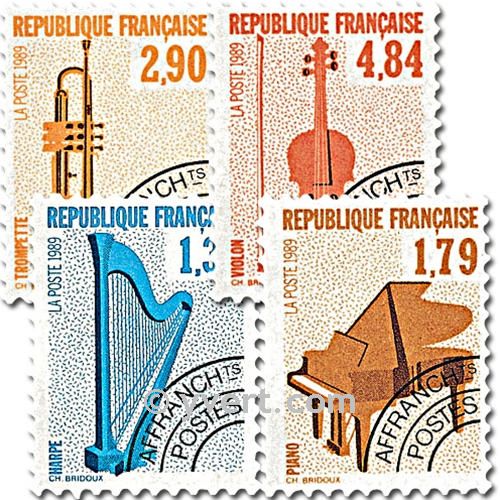 n° 202/205 - Timbre France Préoblitérés