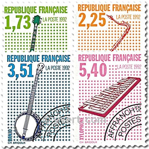 n° 224/227 - Timbre France Préoblitérés