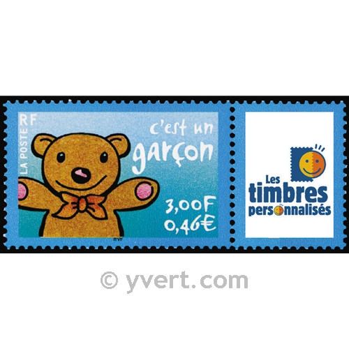 nr. 3431 -  Stamp France Personalized Stamp