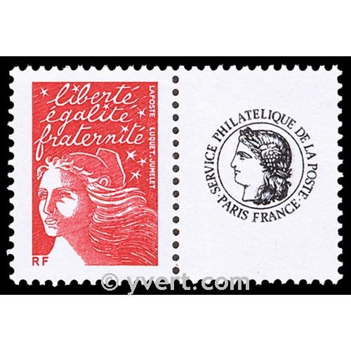 nr. 3587A -  Stamp France Personalized Stamp